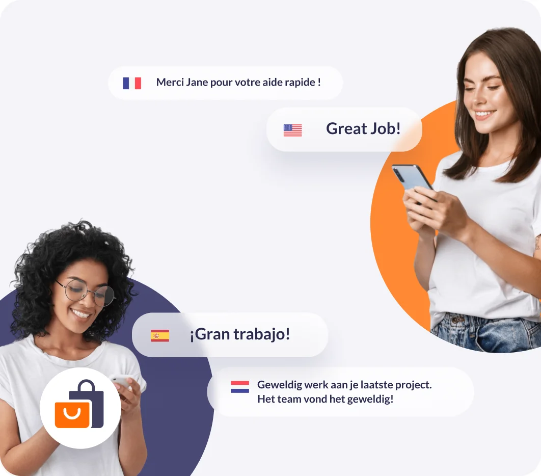 Multi-Language Recognition Messages
